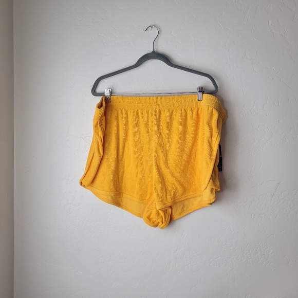 Wild Fable Vibrant Orange Terry Cloth Shorts - Picture 4 of 8